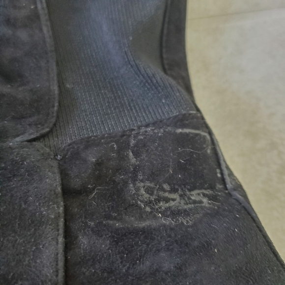 Sam Edelman Pam suede fabric mix media knee high boots - Picture 6 of 13